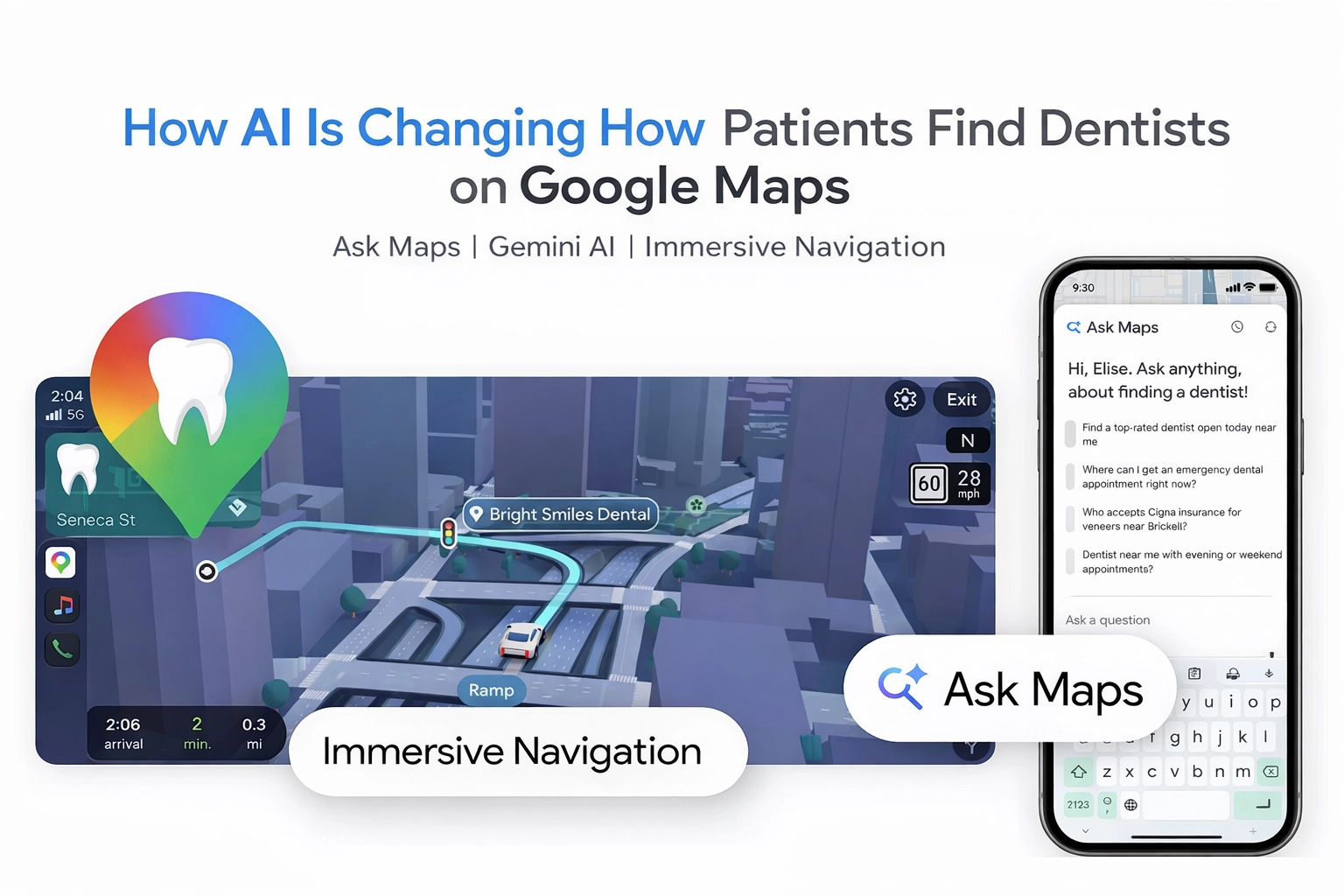 Google Maps AI & Ask Maps: The Future of Dental SEO